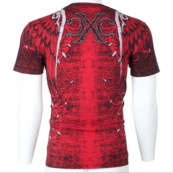 Xtreme Couture Affliction T-Shirt AFTERSHOCK - Picture 8 of 8